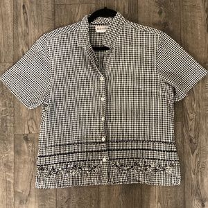 Dress barn button up shirt